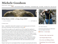 Tablet Screenshot of michelegoodson.com